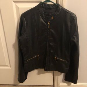 Leather jacket
